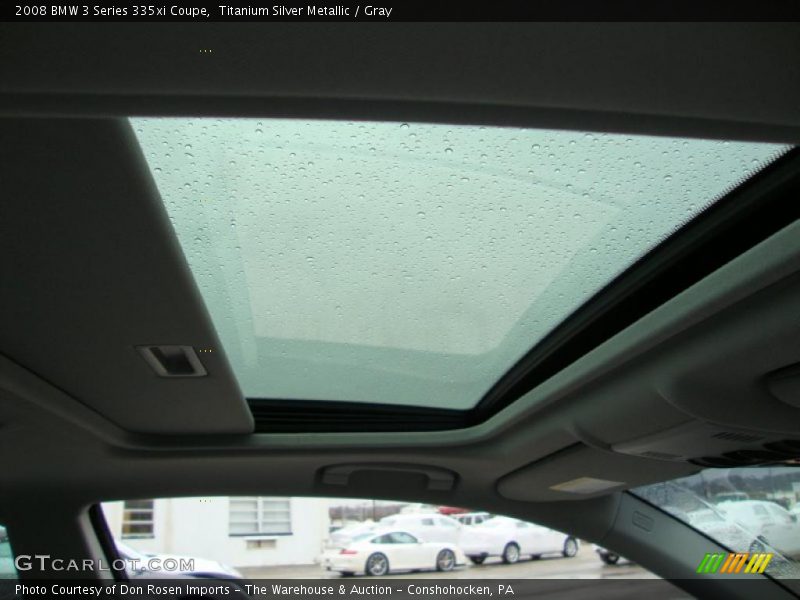 Titanium Silver Metallic / Gray 2008 BMW 3 Series 335xi Coupe