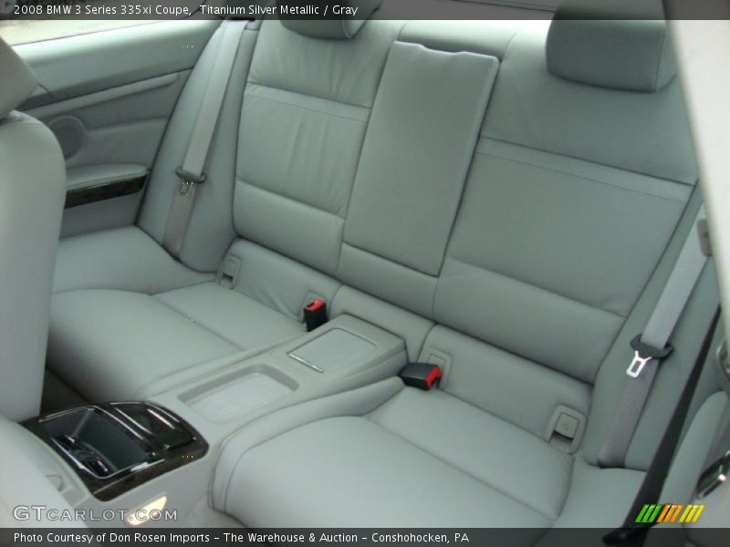 Titanium Silver Metallic / Gray 2008 BMW 3 Series 335xi Coupe