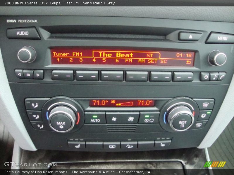 Titanium Silver Metallic / Gray 2008 BMW 3 Series 335xi Coupe