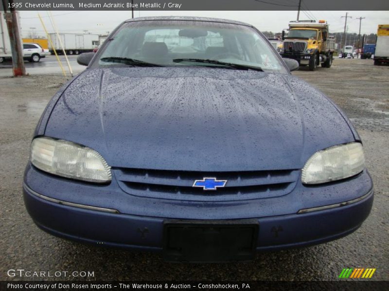 Medium Adraitic Blue Metallic / Gray 1995 Chevrolet Lumina