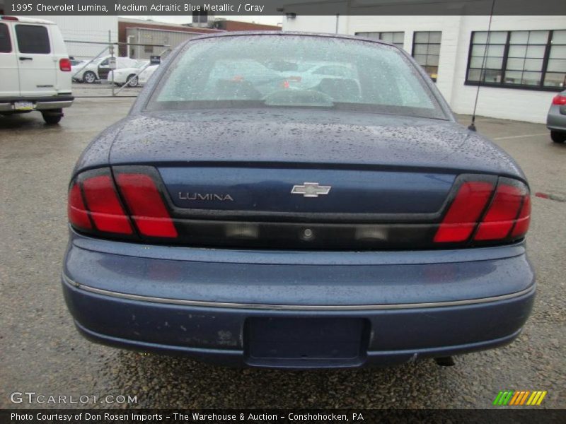 Medium Adraitic Blue Metallic / Gray 1995 Chevrolet Lumina