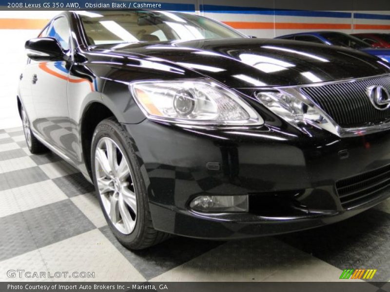 Obsidian Black / Cashmere 2008 Lexus GS 350 AWD