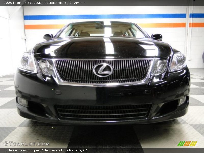 Obsidian Black / Cashmere 2008 Lexus GS 350 AWD