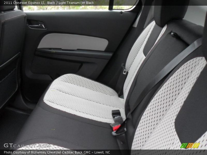 Black / Light Titanium/Jet Black 2011 Chevrolet Equinox LS