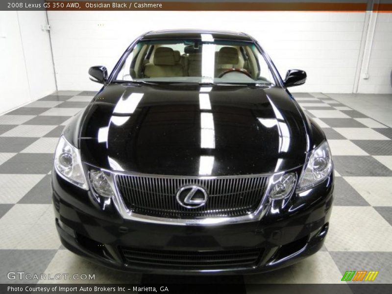 Obsidian Black / Cashmere 2008 Lexus GS 350 AWD