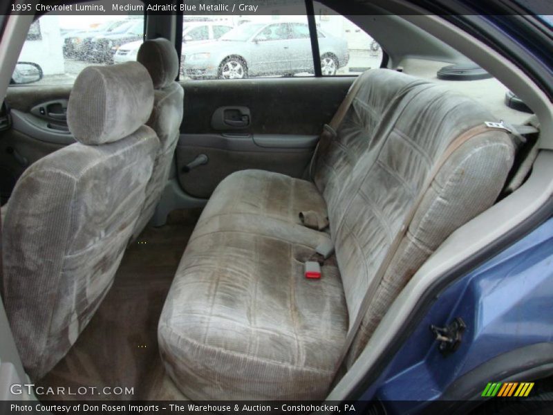 Medium Adraitic Blue Metallic / Gray 1995 Chevrolet Lumina
