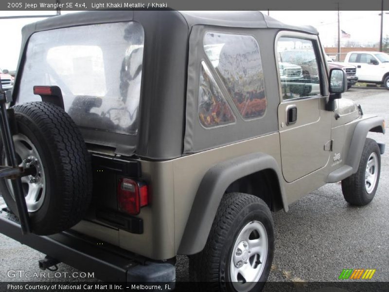Light Khaki Metallic / Khaki 2005 Jeep Wrangler SE 4x4