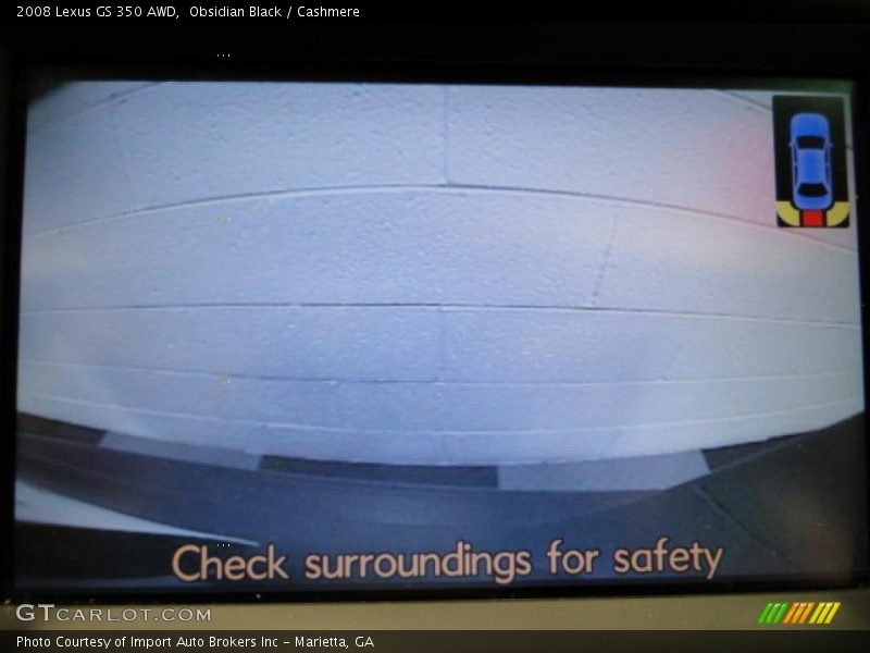 Obsidian Black / Cashmere 2008 Lexus GS 350 AWD