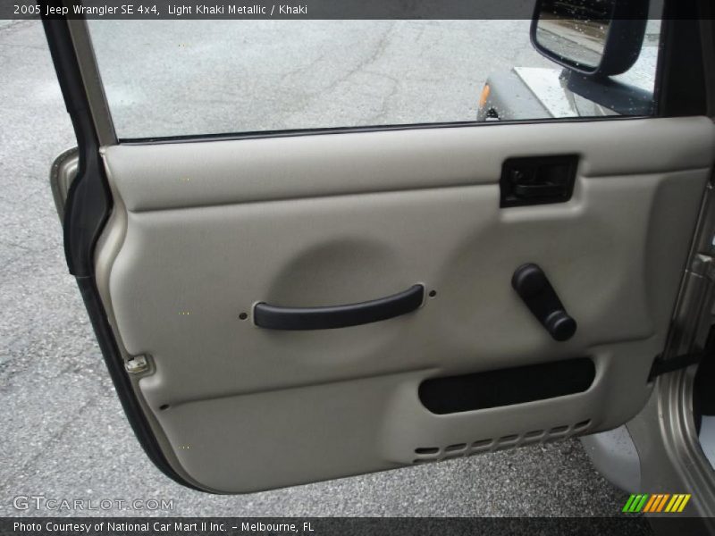 Light Khaki Metallic / Khaki 2005 Jeep Wrangler SE 4x4