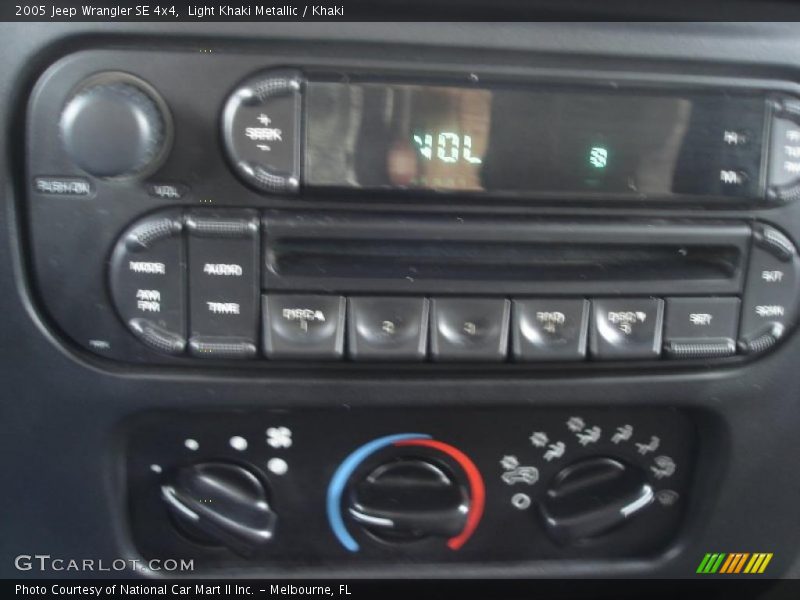 Light Khaki Metallic / Khaki 2005 Jeep Wrangler SE 4x4