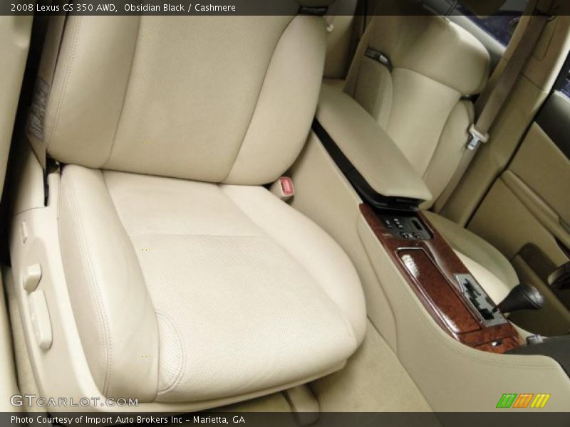 Obsidian Black / Cashmere 2008 Lexus GS 350 AWD