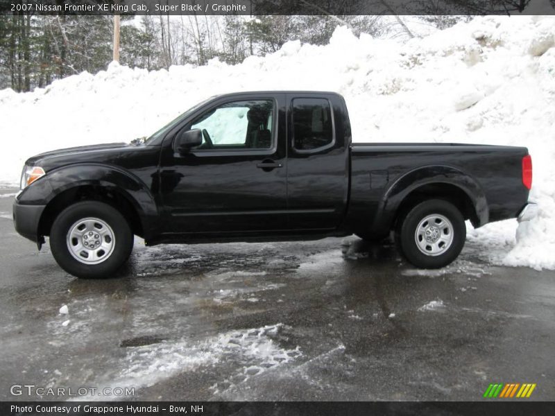 Super Black / Graphite 2007 Nissan Frontier XE King Cab