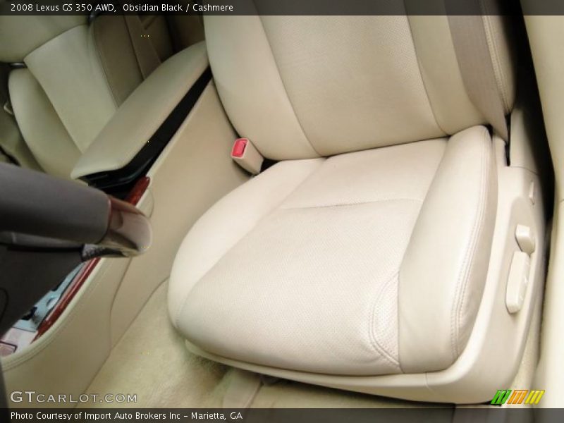 Obsidian Black / Cashmere 2008 Lexus GS 350 AWD