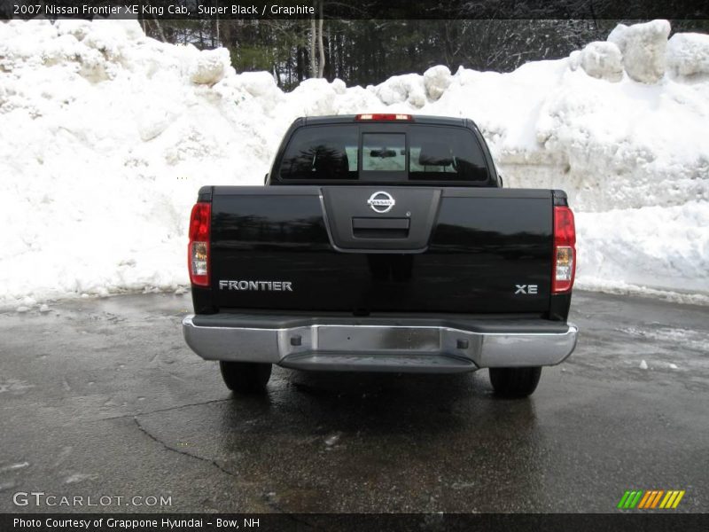 Super Black / Graphite 2007 Nissan Frontier XE King Cab