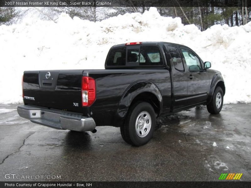 Super Black / Graphite 2007 Nissan Frontier XE King Cab