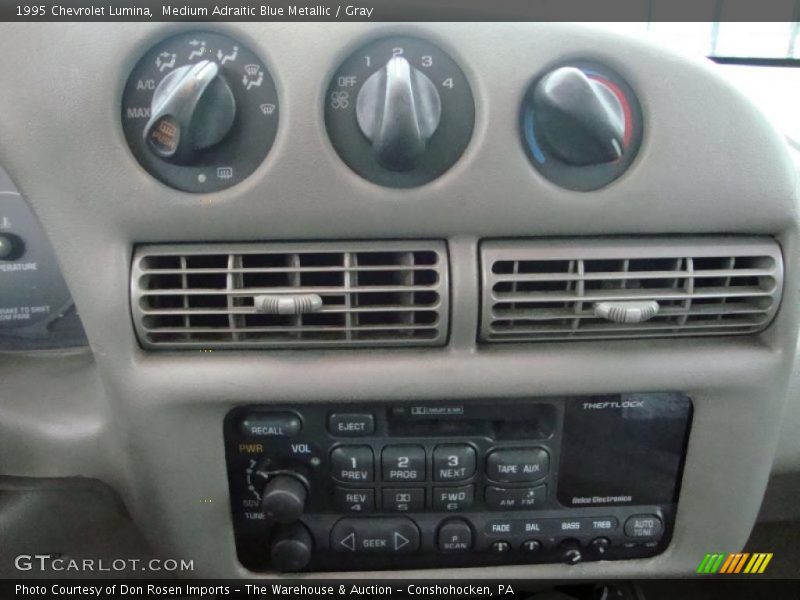 Controls of 1995 Lumina 