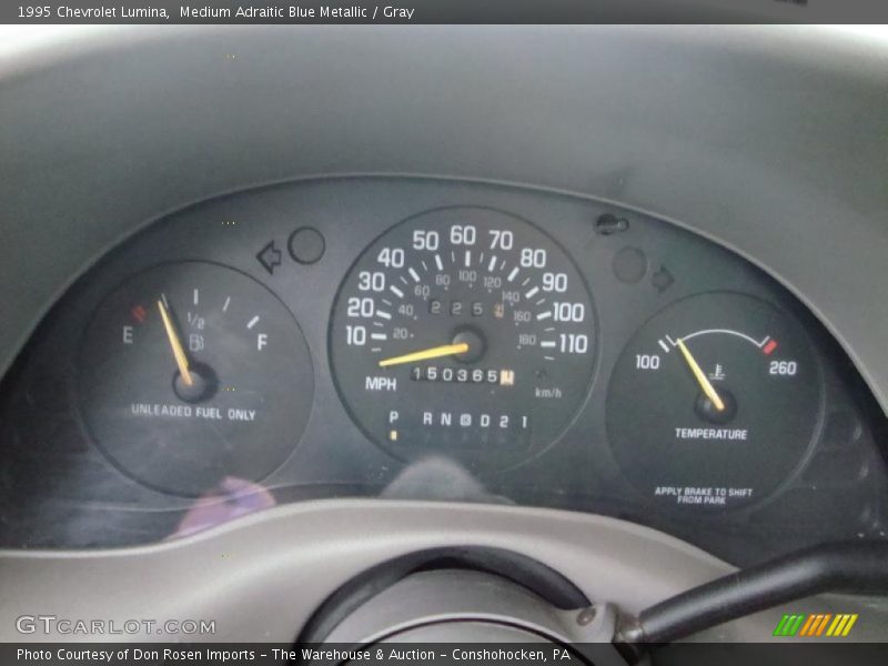  1995 Lumina   Gauges