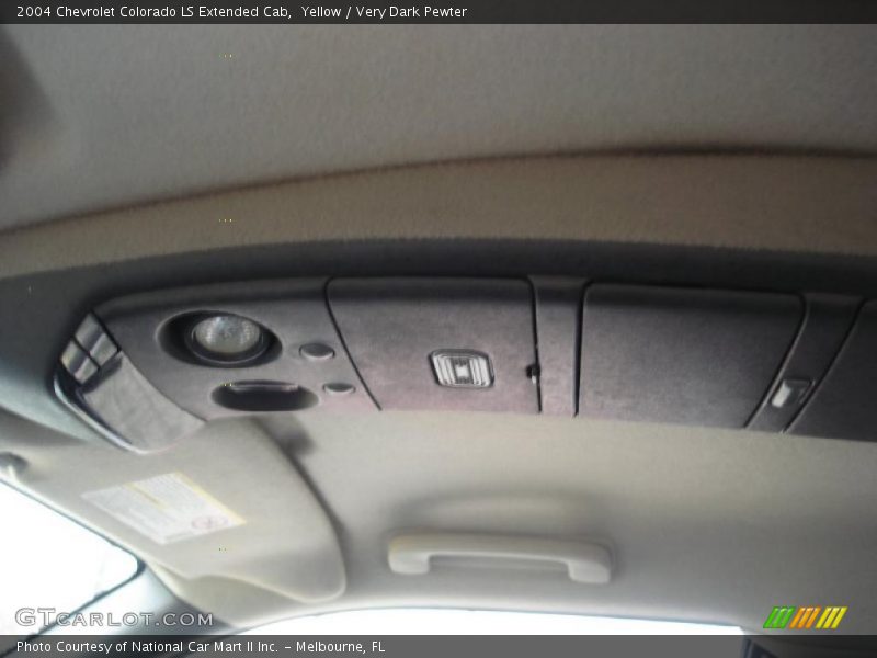 Yellow / Very Dark Pewter 2004 Chevrolet Colorado LS Extended Cab