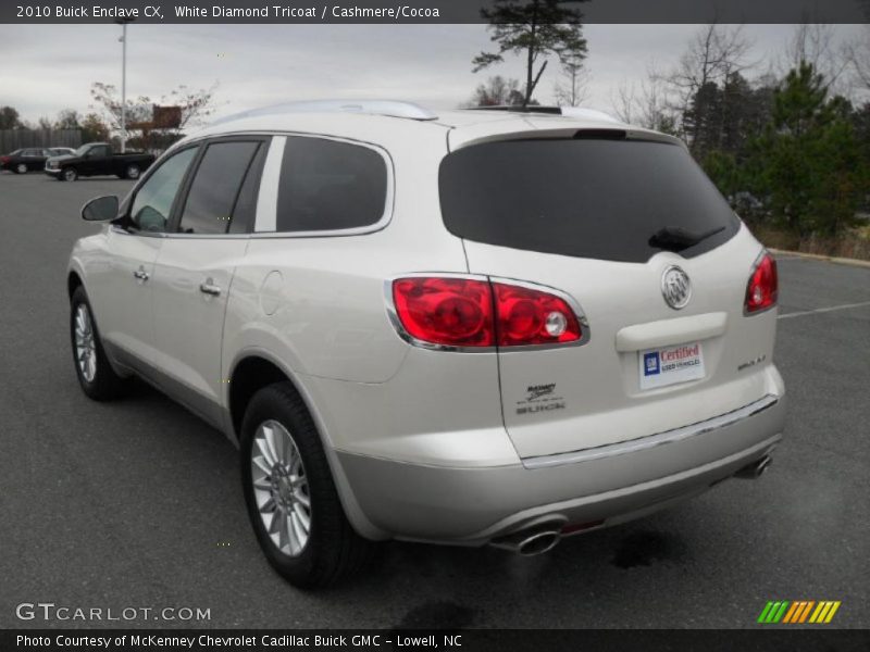  2010 Enclave CX White Diamond Tricoat