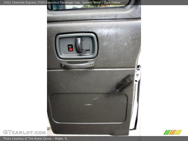 Summit White / Dark Pewter 2002 Chevrolet Express 3500 Extended Passenger Van