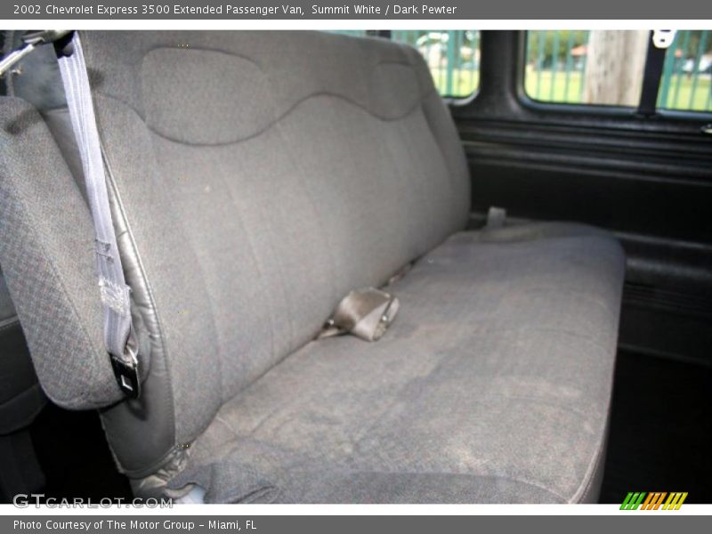 Summit White / Dark Pewter 2002 Chevrolet Express 3500 Extended Passenger Van