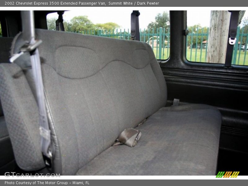 Summit White / Dark Pewter 2002 Chevrolet Express 3500 Extended Passenger Van