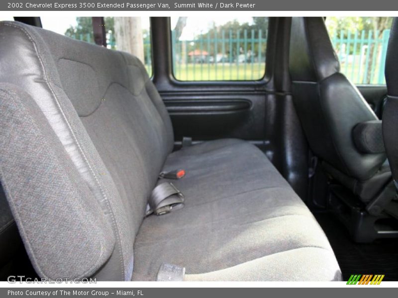 Summit White / Dark Pewter 2002 Chevrolet Express 3500 Extended Passenger Van