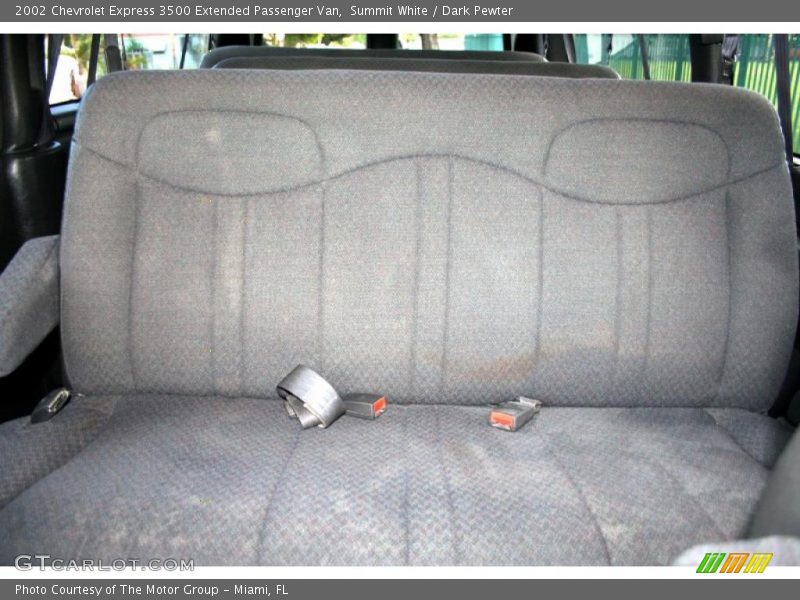 Summit White / Dark Pewter 2002 Chevrolet Express 3500 Extended Passenger Van