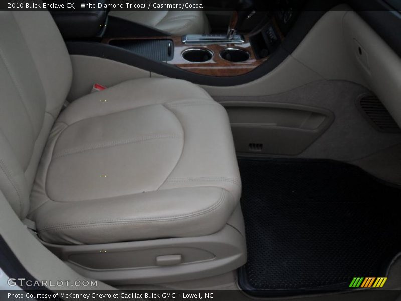 White Diamond Tricoat / Cashmere/Cocoa 2010 Buick Enclave CX