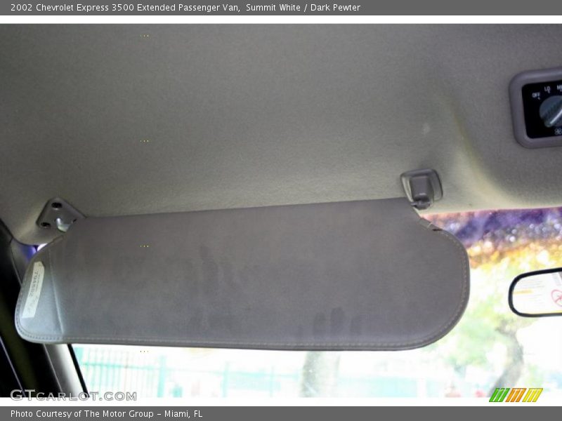 Summit White / Dark Pewter 2002 Chevrolet Express 3500 Extended Passenger Van