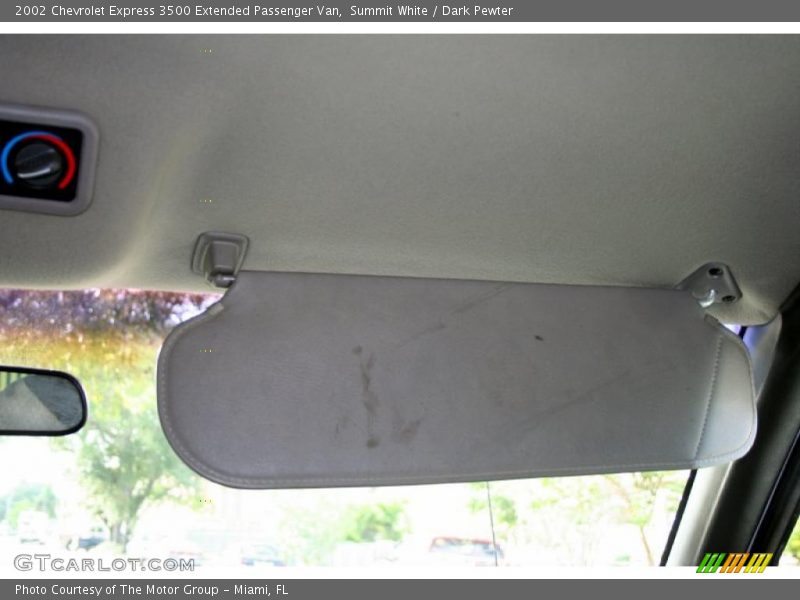 Summit White / Dark Pewter 2002 Chevrolet Express 3500 Extended Passenger Van