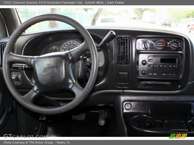 Summit White / Dark Pewter 2002 Chevrolet Express 3500 Extended Passenger Van