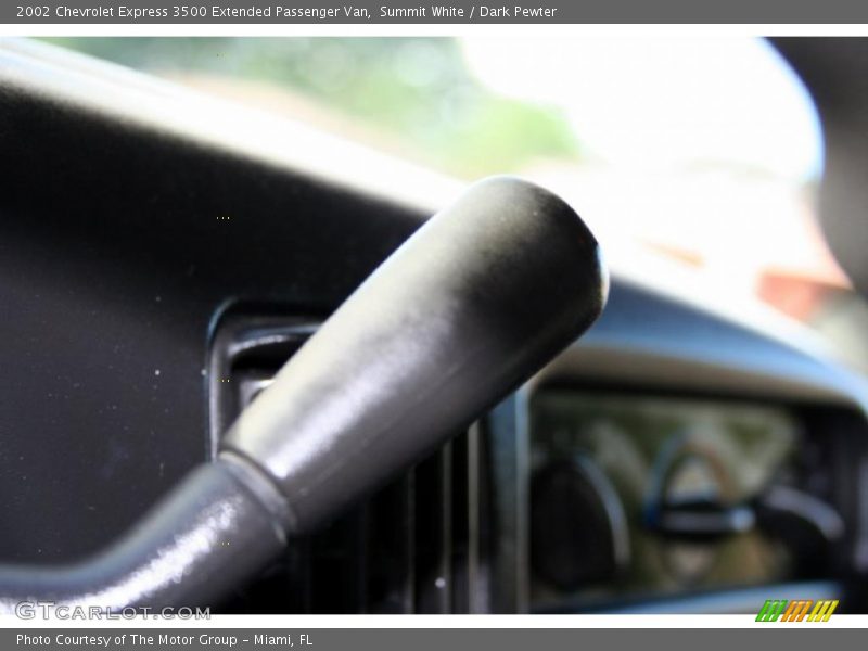 Summit White / Dark Pewter 2002 Chevrolet Express 3500 Extended Passenger Van