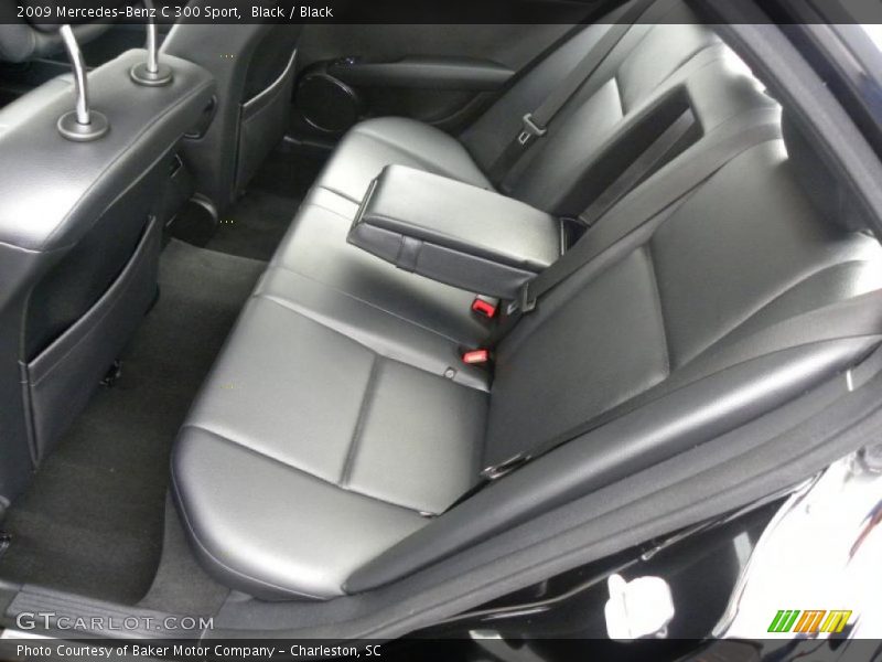 Black / Black 2009 Mercedes-Benz C 300 Sport