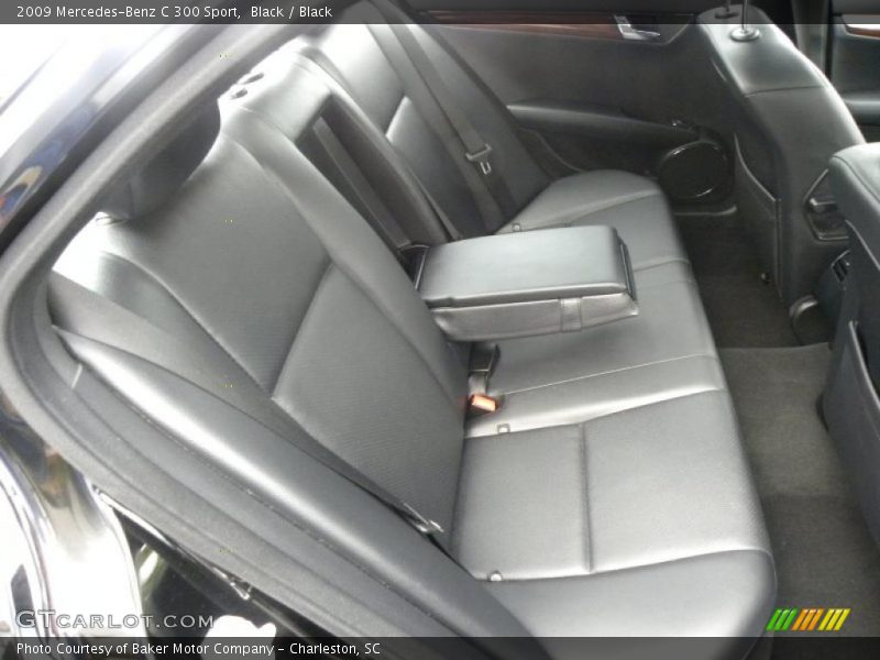 Black / Black 2009 Mercedes-Benz C 300 Sport