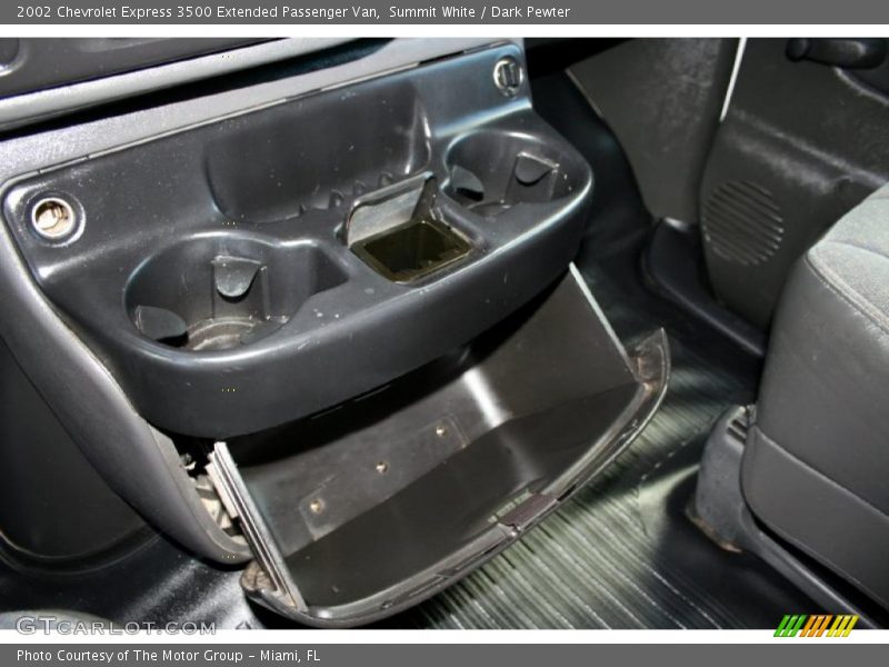 Summit White / Dark Pewter 2002 Chevrolet Express 3500 Extended Passenger Van