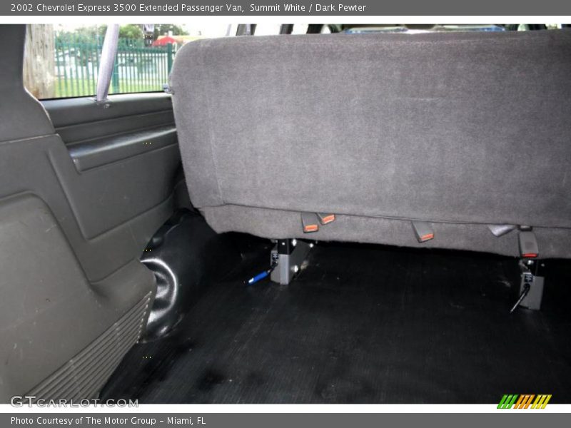 Summit White / Dark Pewter 2002 Chevrolet Express 3500 Extended Passenger Van