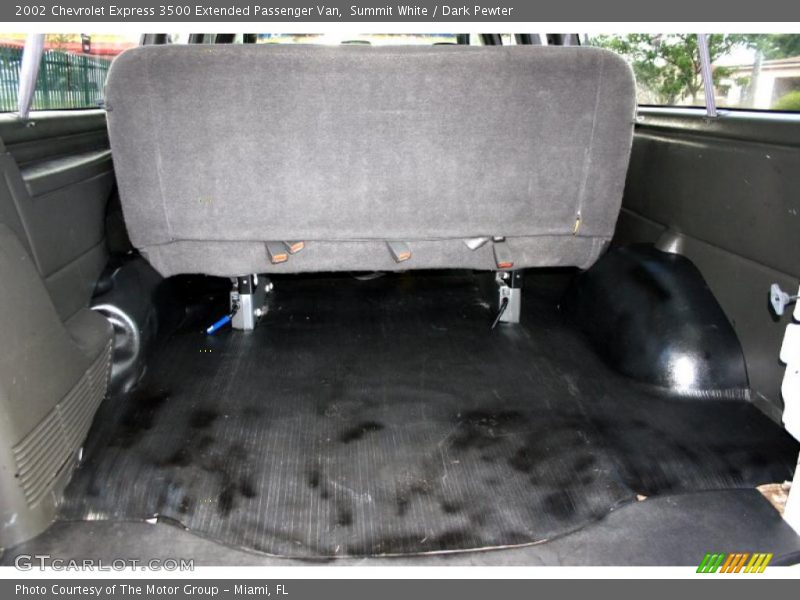 Summit White / Dark Pewter 2002 Chevrolet Express 3500 Extended Passenger Van