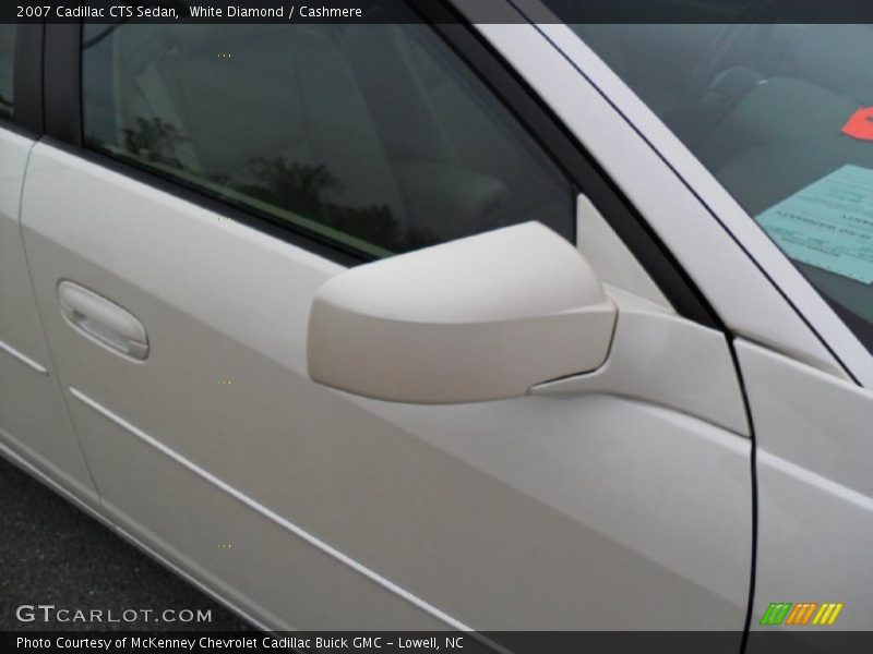 White Diamond / Cashmere 2007 Cadillac CTS Sedan