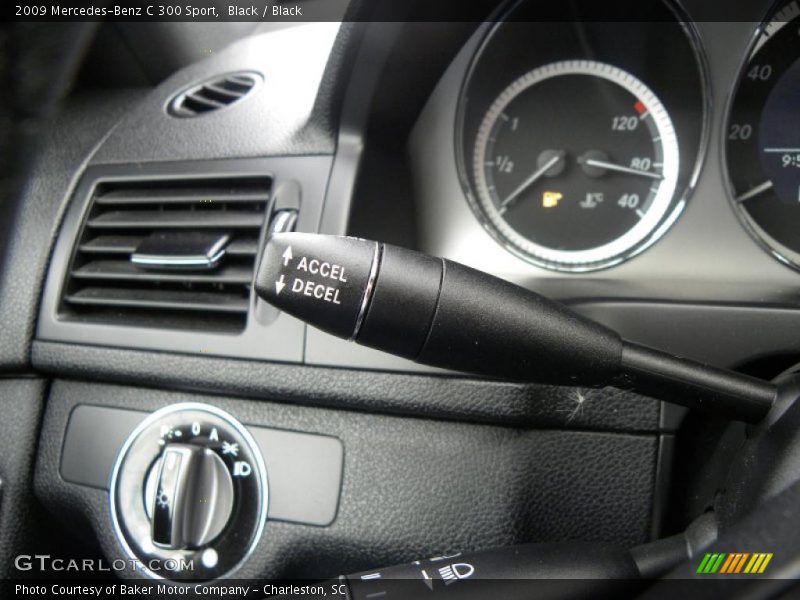 Black / Black 2009 Mercedes-Benz C 300 Sport
