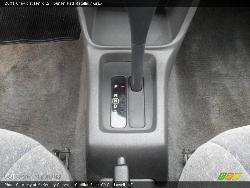  2001 Metro LSi 3 Speed Automatic Shifter