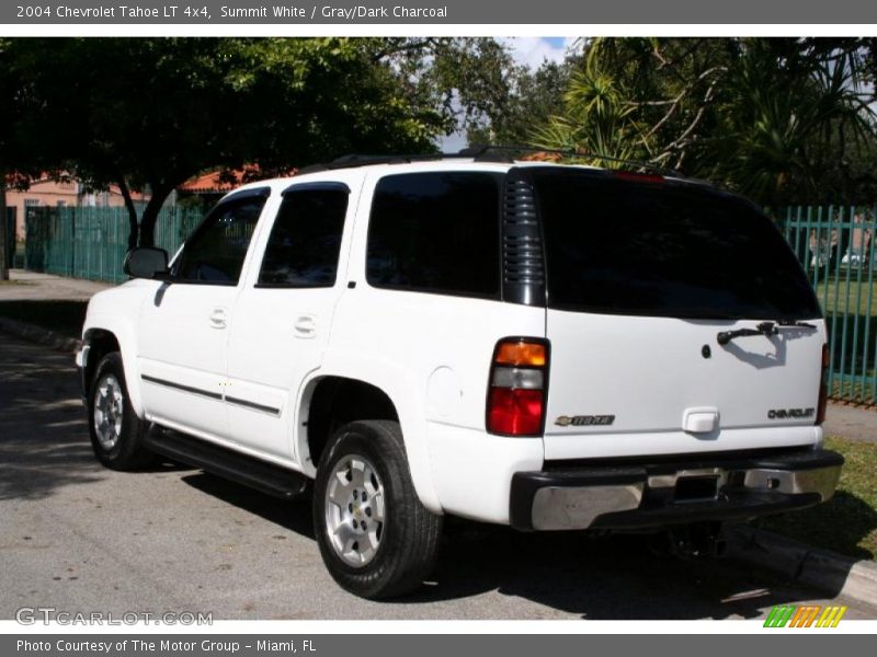 Summit White / Gray/Dark Charcoal 2004 Chevrolet Tahoe LT 4x4