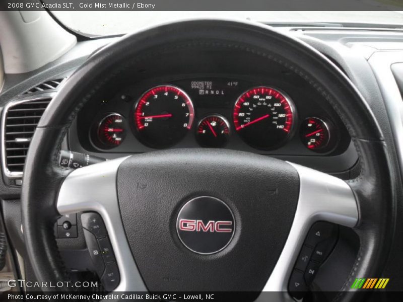Gold Mist Metallic / Ebony 2008 GMC Acadia SLT