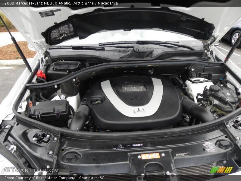 Arctic White / Macadamia 2008 Mercedes-Benz ML 350 4Matic