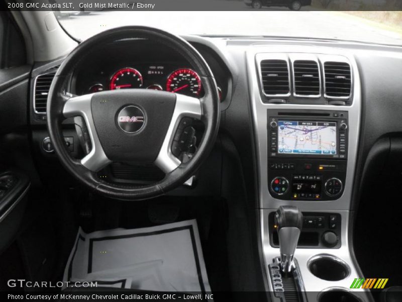 Gold Mist Metallic / Ebony 2008 GMC Acadia SLT