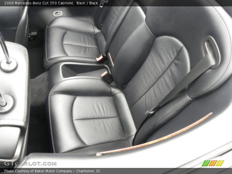 Black / Black 2009 Mercedes-Benz CLK 350 Cabriolet