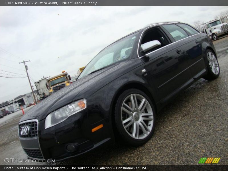 Brilliant Black / Ebony 2007 Audi S4 4.2 quattro Avant