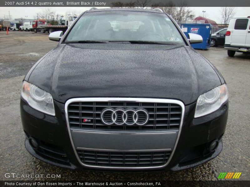 Brilliant Black / Ebony 2007 Audi S4 4.2 quattro Avant