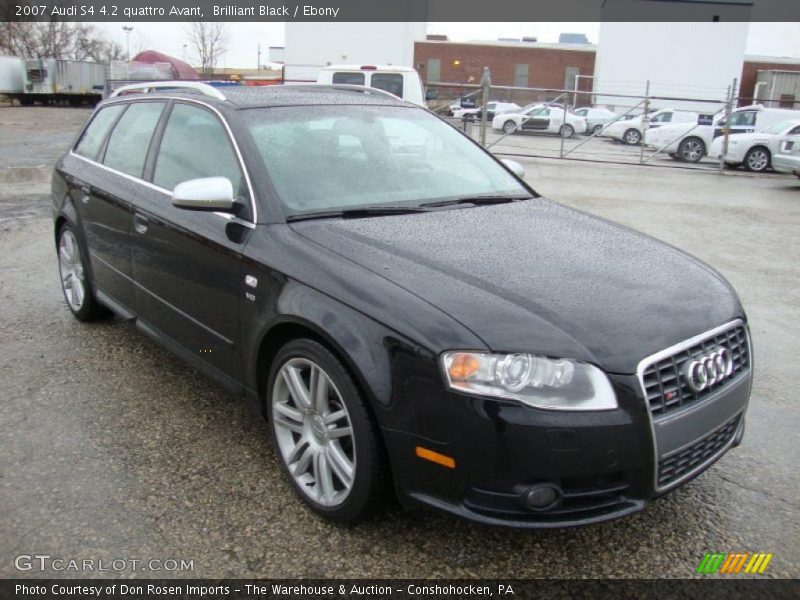 Brilliant Black / Ebony 2007 Audi S4 4.2 quattro Avant
