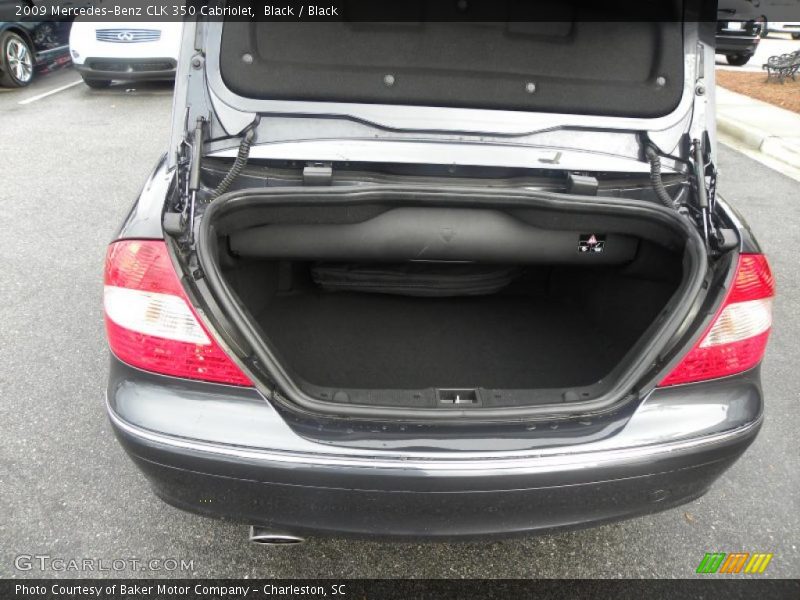 Black / Black 2009 Mercedes-Benz CLK 350 Cabriolet